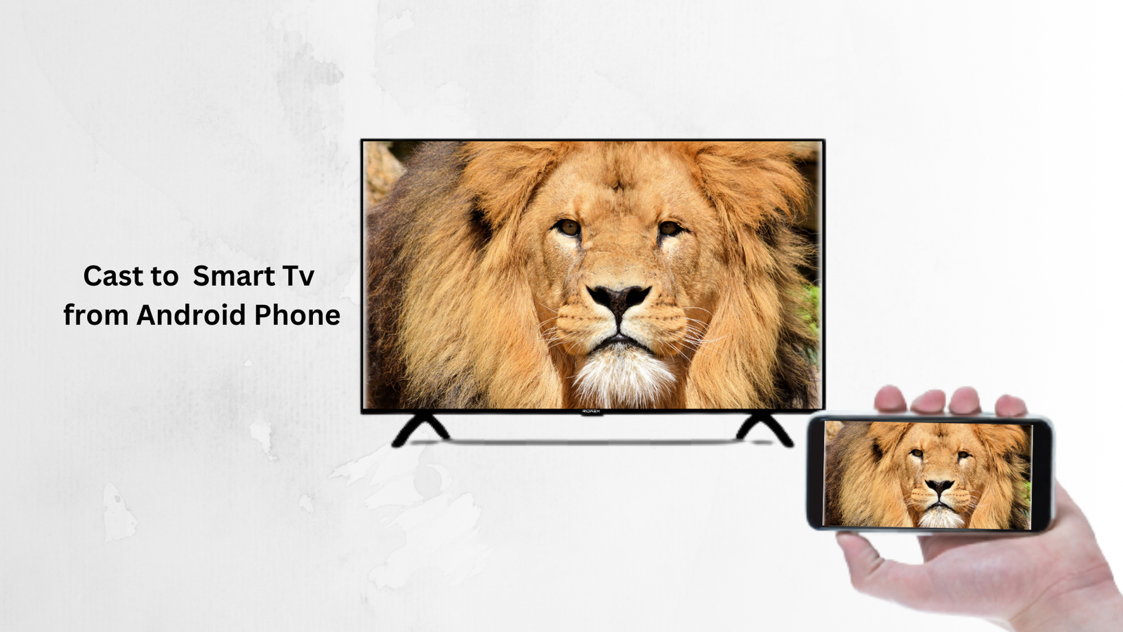 Screen Mirroring Instructions from Smart Phone to Smart TV